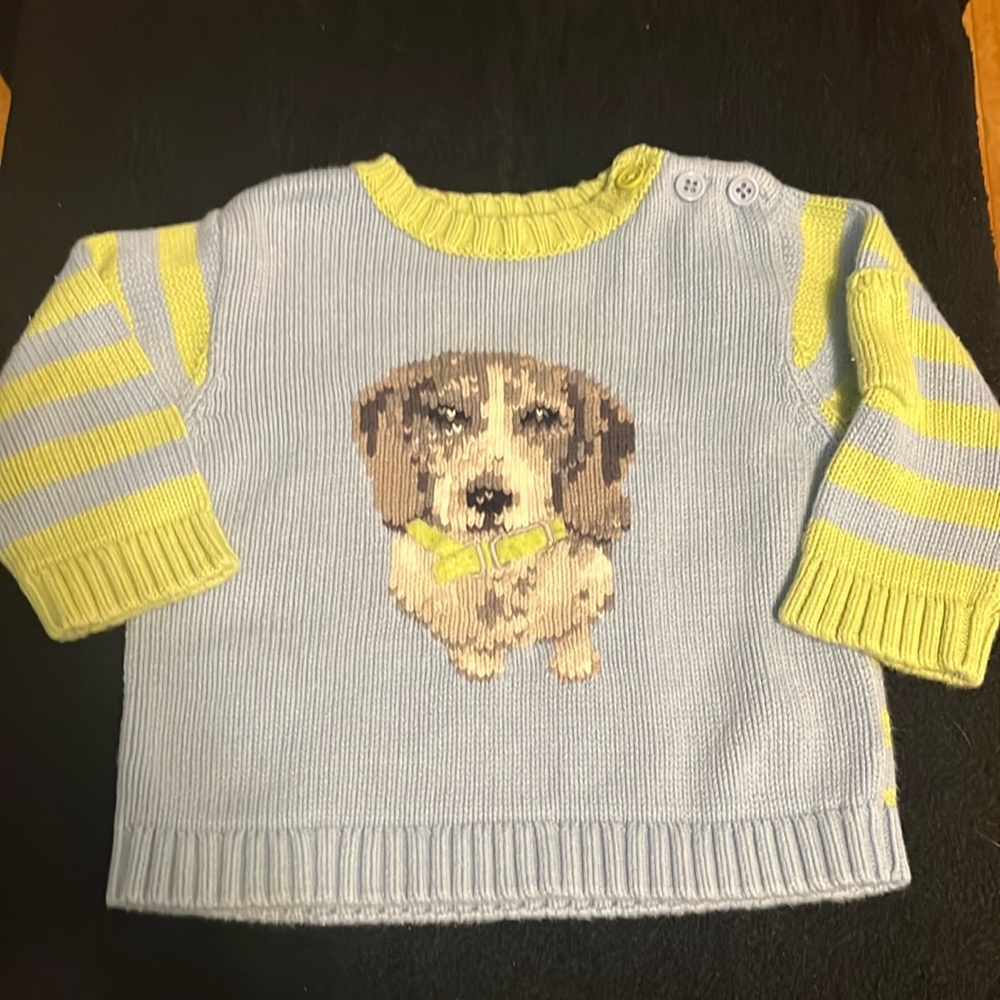 Dog knit sweater in great condition